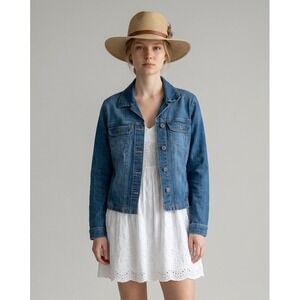 Brody Jeans Medium Wash Denim Jean Jacket Size XL‎ Outerwear Classic Casual